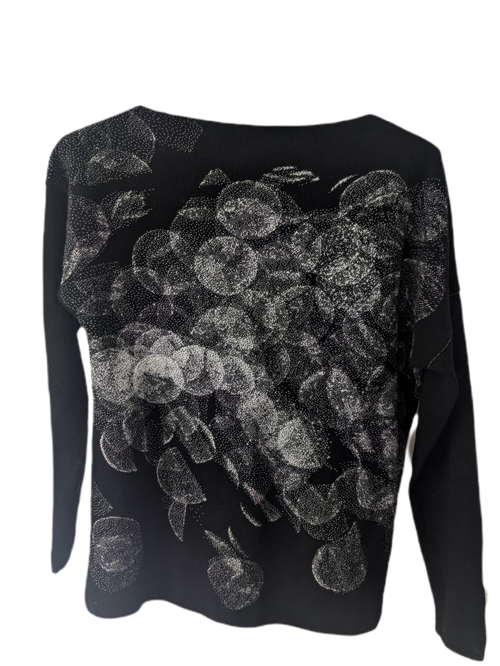 Sarah Pacini 'One Size' Viscose/Poly Blend Long Sleeve Circle Sweater -M/L-